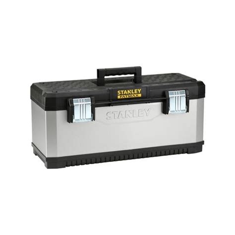 stanley fatmax 26 metal plastic tool box 9960 j|26 in. FATMAX(R) Gray Metal Plastic Toolbox (Discontinued).